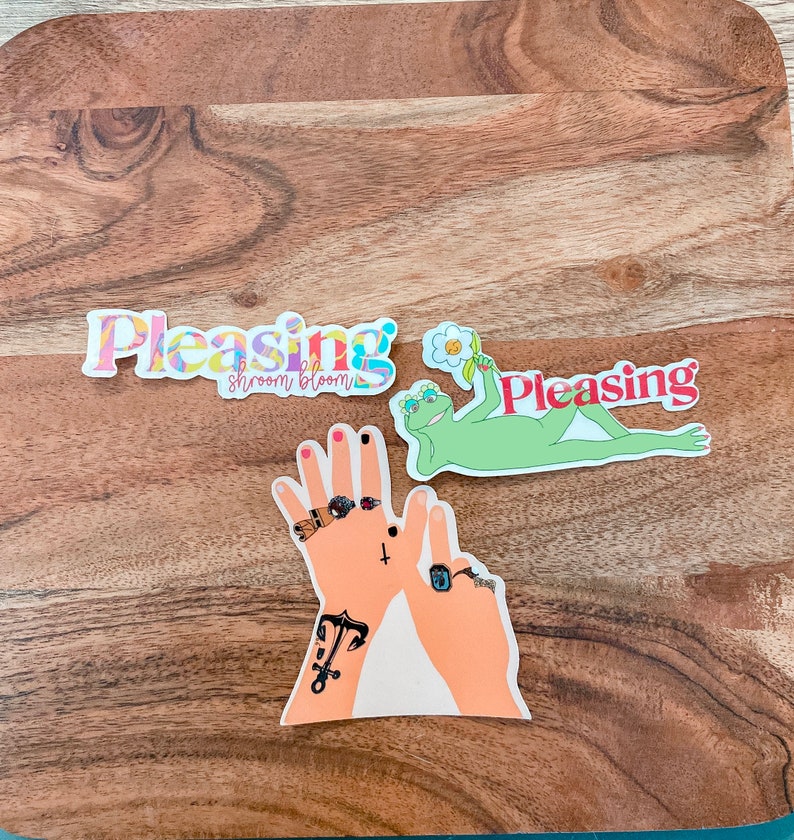 Harry Styles Pleasing Hands Sticker Harry Styles Stickers Etsy