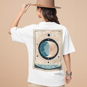 Camiseta ORGÁNICA Y FERIA "Carta del Tarot" - Unisex