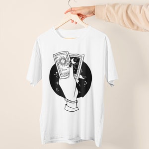 Maglietta BIOLOGICA E GIUSTA "Carte dei Tarocchi" - Unisex