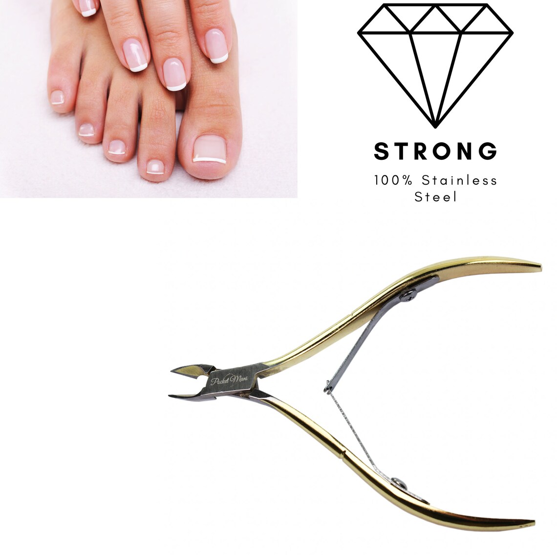 Professional Cuticle Cutter Extremely Sharp Cuticle Nippers Hang Nail