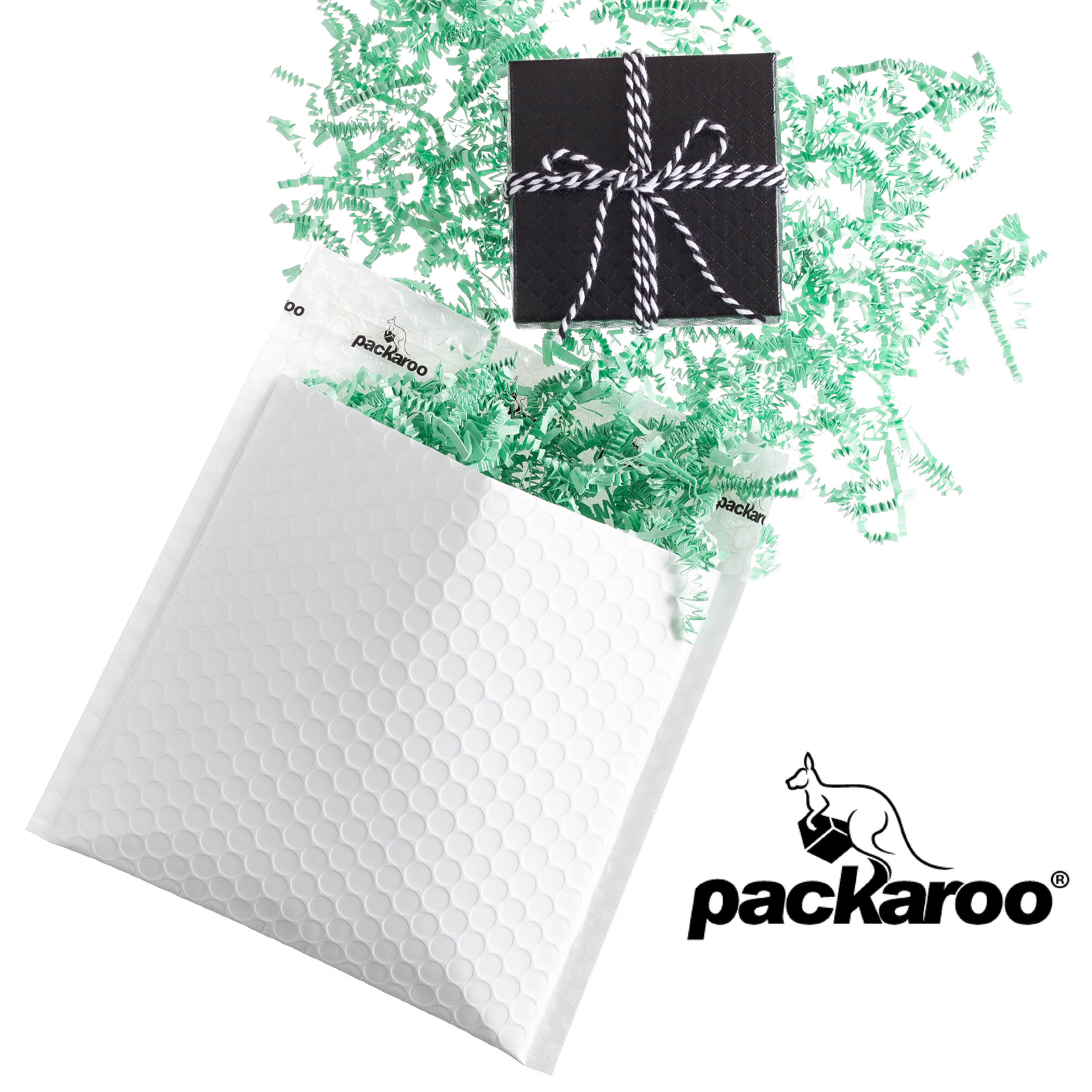 White Poly Bubble Mailers in Square Sizes Sturdy and Durable - Etsy