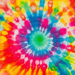Tie Dye Water Color Background PNG - Tie Dye Digital Paper - Vibrant Stripe Tie-Dye Summer Vibe - DTG Printing Digital Download