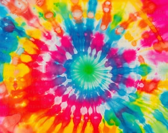 Tie Dye Watercolor Background: Vibrant Summer PNG (Digital Download)