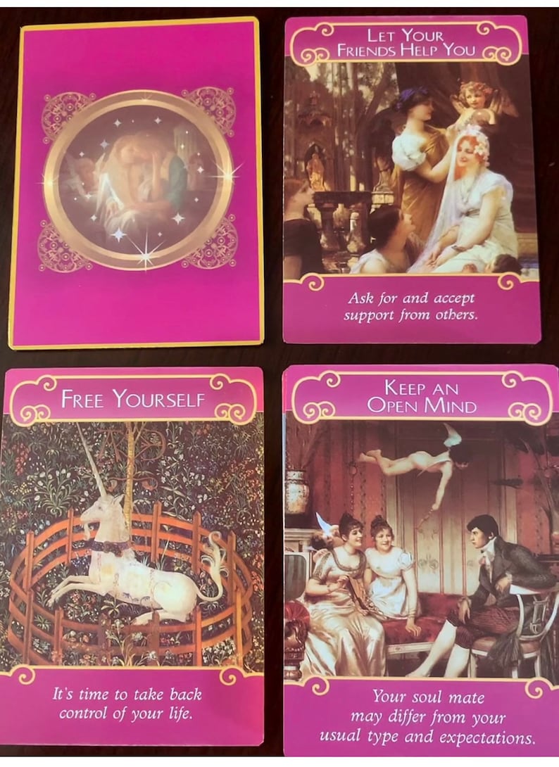 Romance Angels Oracle Cards Tarot Oracle | Etsy