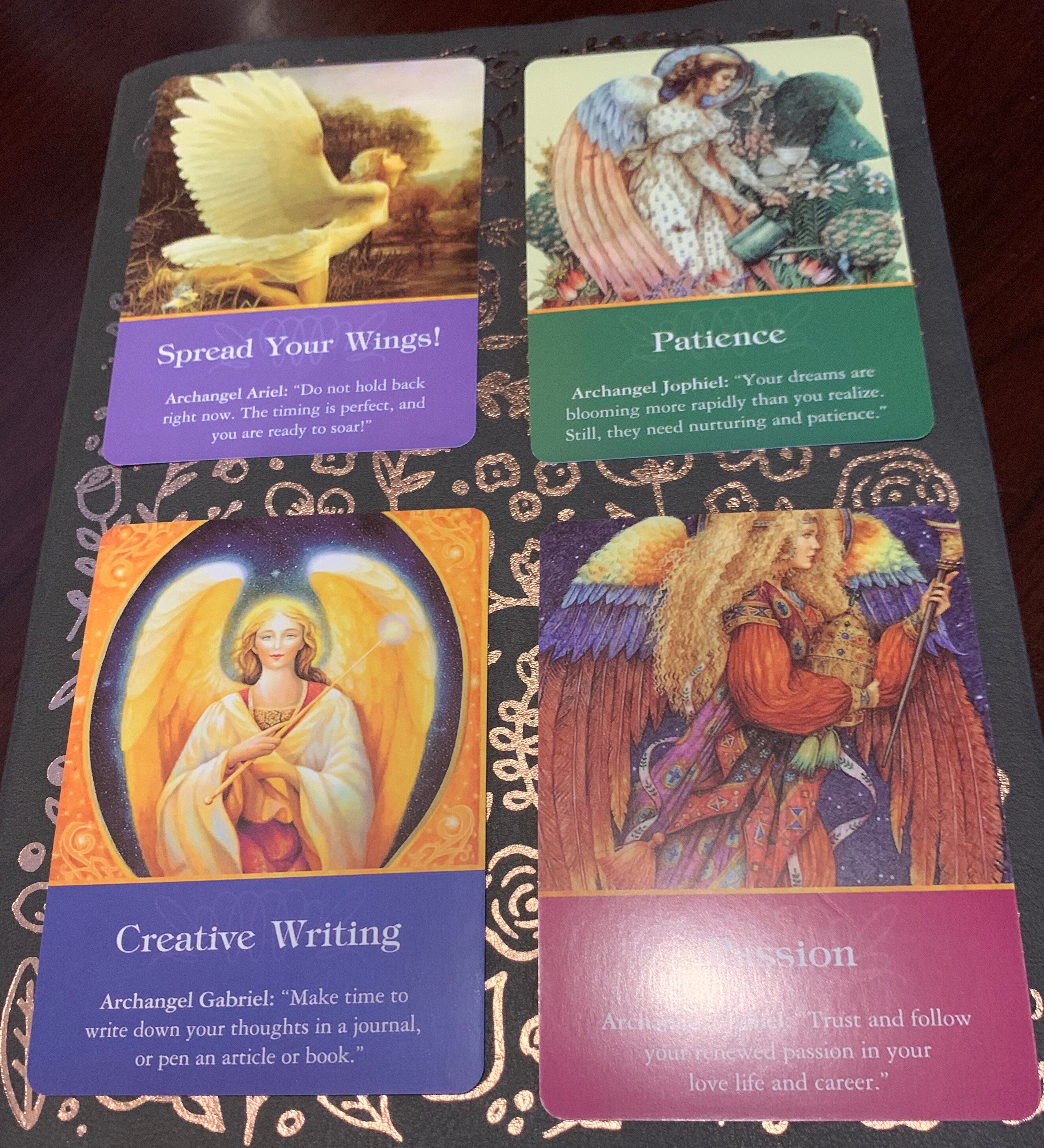 Archangel Oracle Cards Angel Oracle Card Tarot Deck Etsy