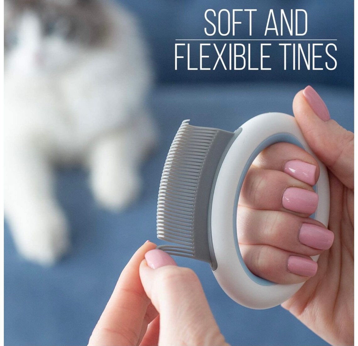 Cat Comb Pet Short Hair Removal Massaging Shell Comb for Dog Etsy