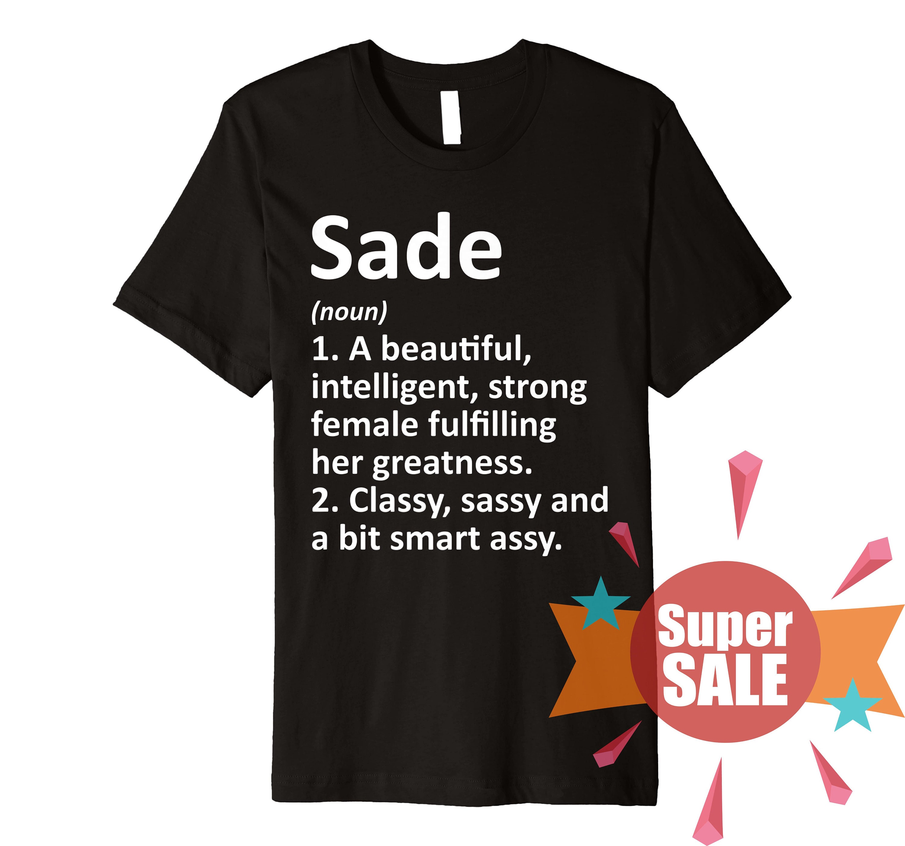 Sade Definition Personalized Name Funny Christmas Gift Premium Etsy
