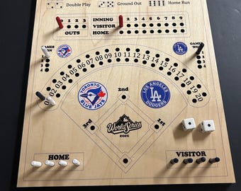 World Series Dice Baseball 2025 Jays vs Dodgers