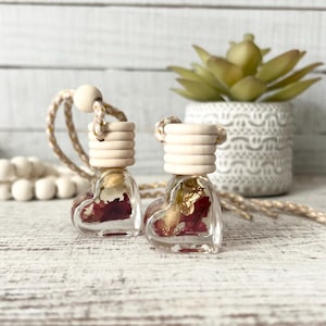 Beautiful Heart Car Diffuser | Air Freshener | Cute Car Diffuser | Hanging Diffuser | Freshies | Car Accessories