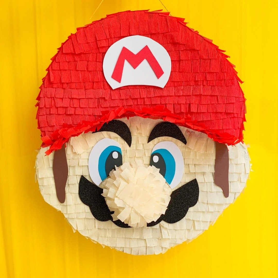 Super Mario piñata Mario piñata Luigi Piñata Bowser piñata Etsy España