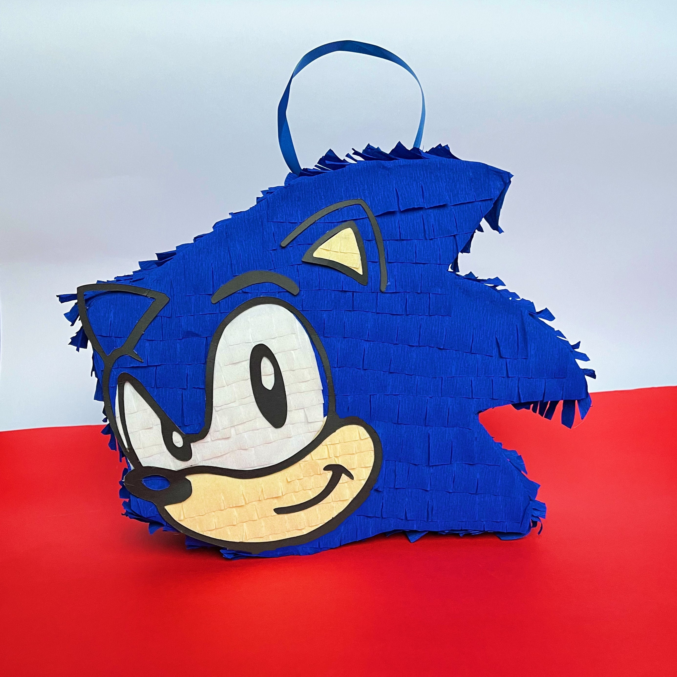 Sonic Piñata Sonic Party Decorations Sonic Party Piñata Etsy