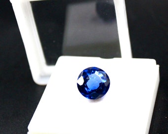 10 pcs So Gorgeous Nice Color Super Sparkle Rose Cut Cabochon size 18x18 mm QUARTZ Kashmiri Blue Color Men Made Stone