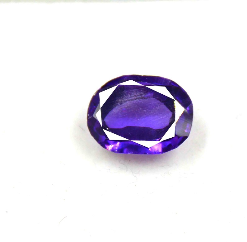 10.60 Ct Certified Natural UntreatedUnheated Ring Size Purple Sapphire Oval Shape Gemstone AN551