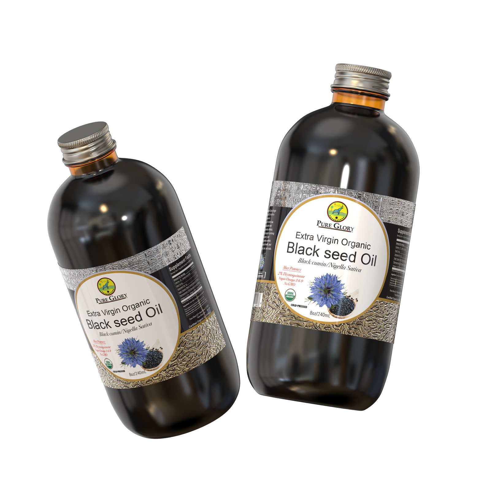 Organic Black Seed Oil Extra Virgin