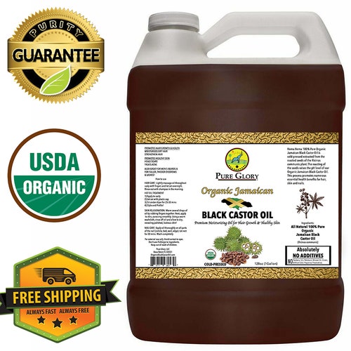 Castor Bean Oil 100 Pure Refined Cold Pressed Etsy