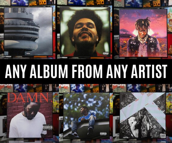 Custom Hip Hop/Rap/Pop/Music Album Cover Wall Art Picture | Etsy