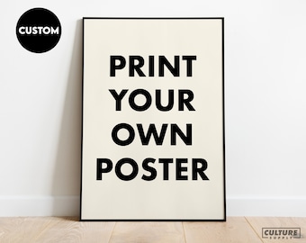 Custom Poster Printing | Photo Printing Services | Wedding & Family Posters | Print Your Design / Photo / Text