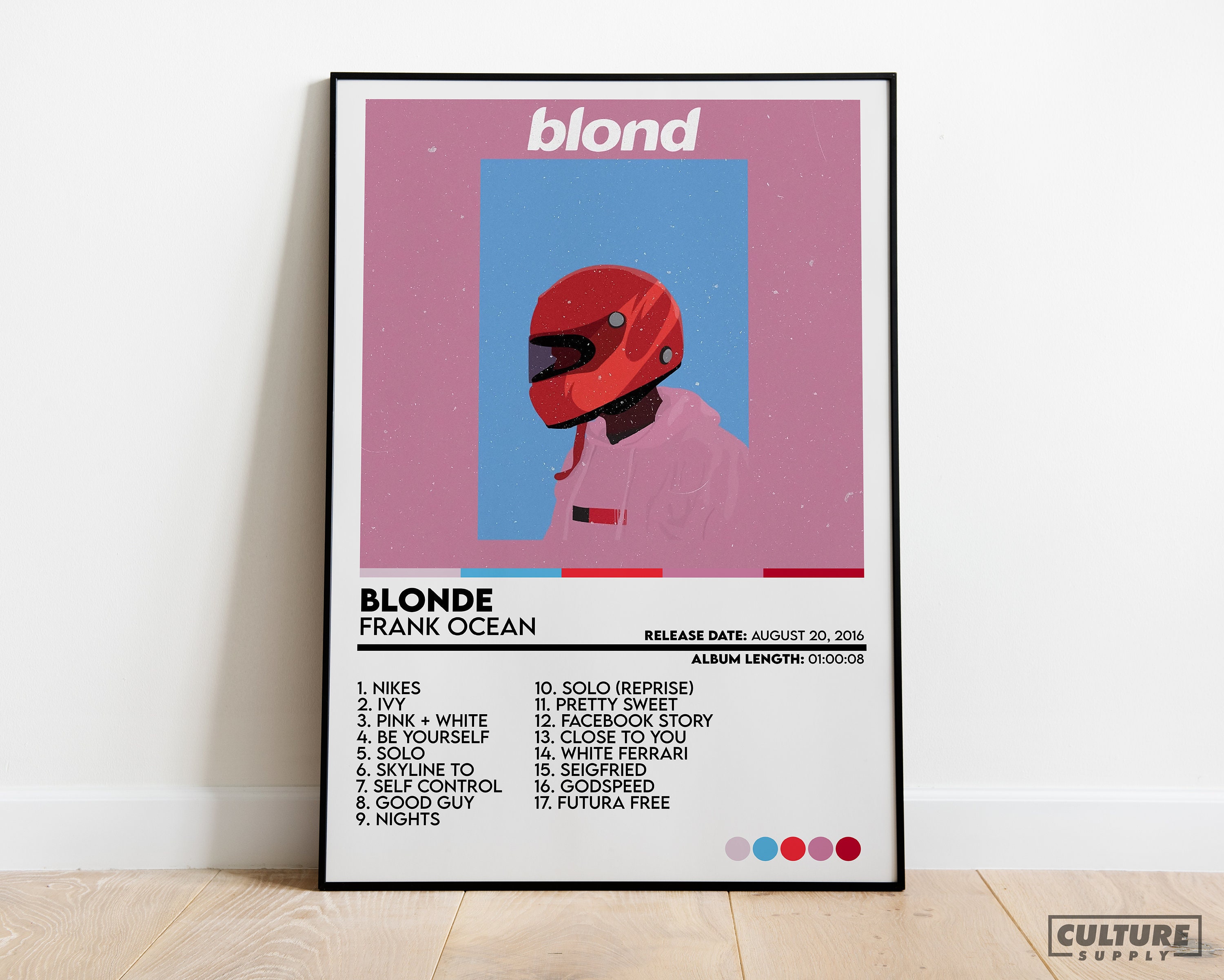 Blonde Album Poster 