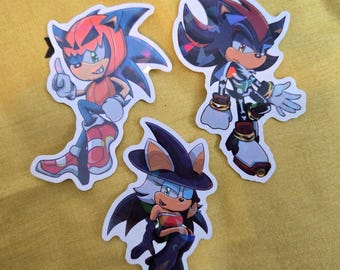 Pegatinas de vinilo holográficas de Halloween de Sonic Adventure 2