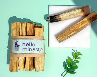 Palo Santo Wood Stick - Ethically Sourced Palo Santo from Peru - Cleansing and Purifying Wand