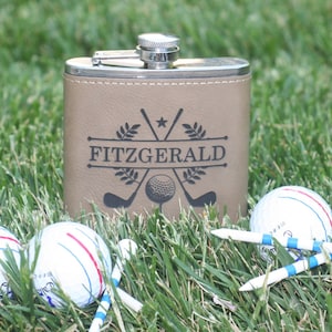 Birdie Juice, Golf Flask, Personalized Golf flask, Pocket Flask, Golf Gift, Engraved Flask, Groomsmen Gift, Boyfriend Gift, Birthday Gift