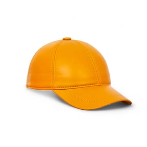 Luxury Handmade Leather Baseball Cap – Unisex Designer Streetwear Accessory, Trucker Hat