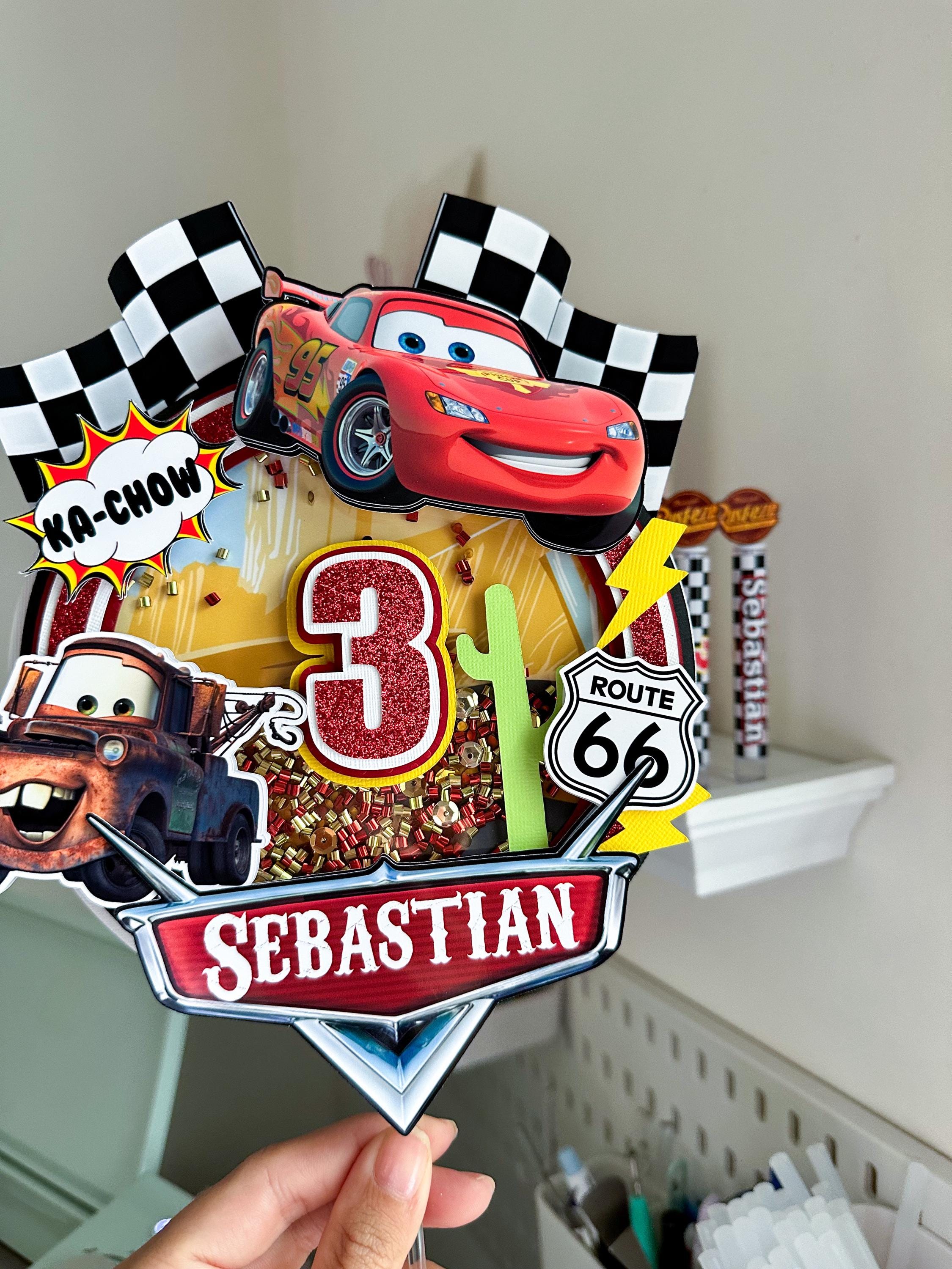 Cars Cake Topper, Cake Topper With Cars, Cars Shaker Cake Topper - Etsy