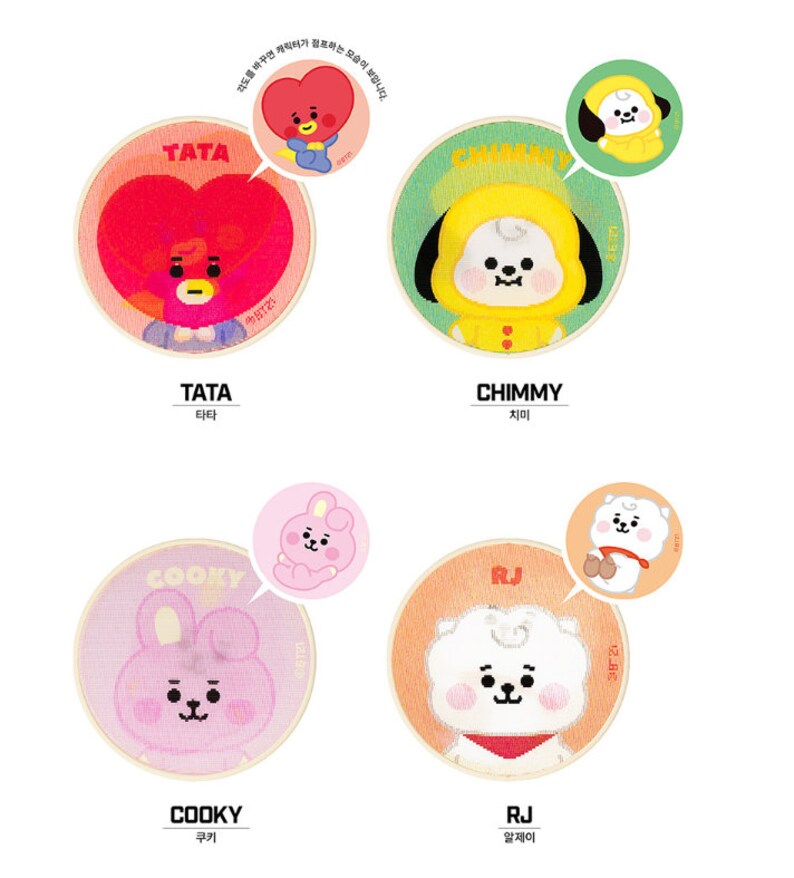 Download BTS BT21 Popsocket bt21 Griptok bt21 phone holder | Etsy