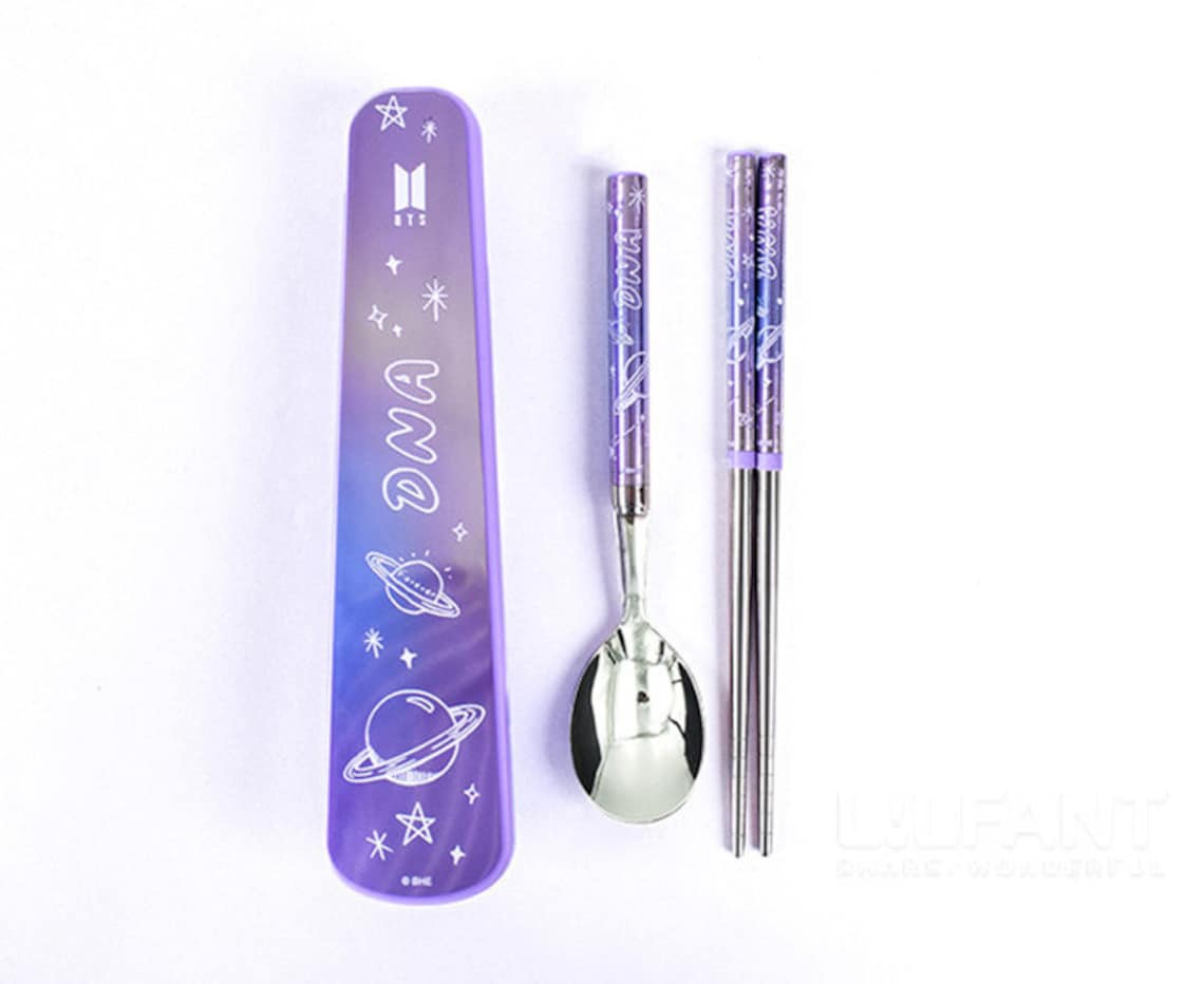 BTS DNA Official Cutlery Set baguettes réglées Etsy