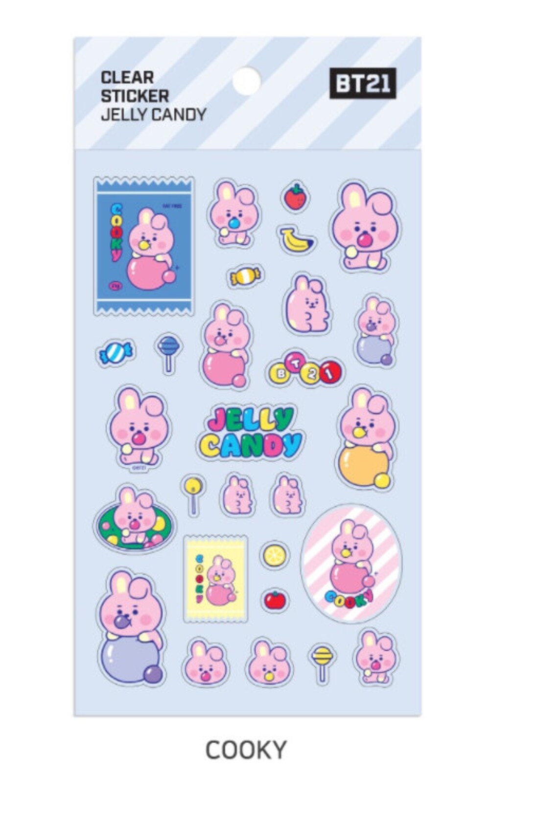 bt21 jelly candy mini plush