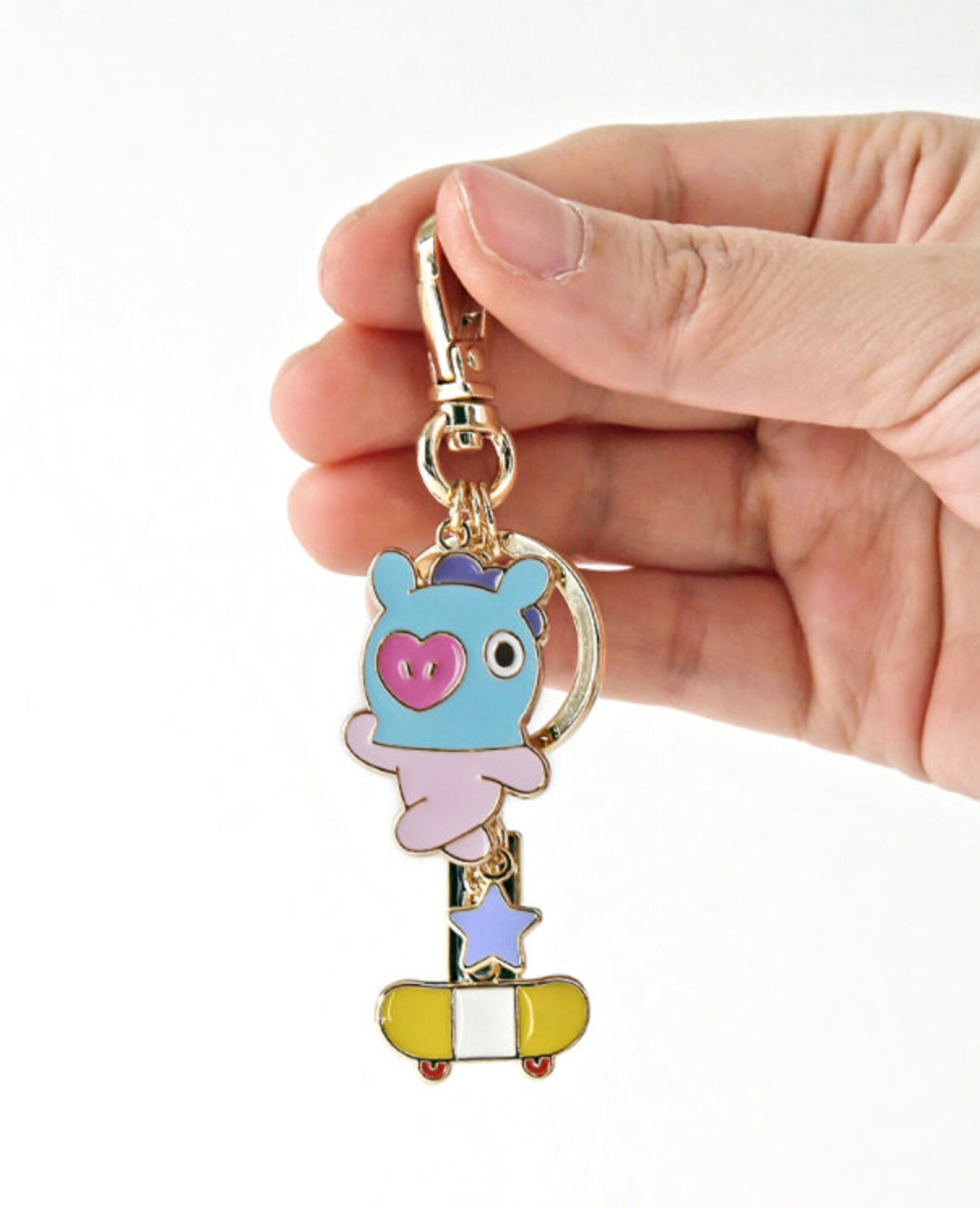 BTS BT21 Official Metal Keychain bt21 keychain bts keychain Etsy