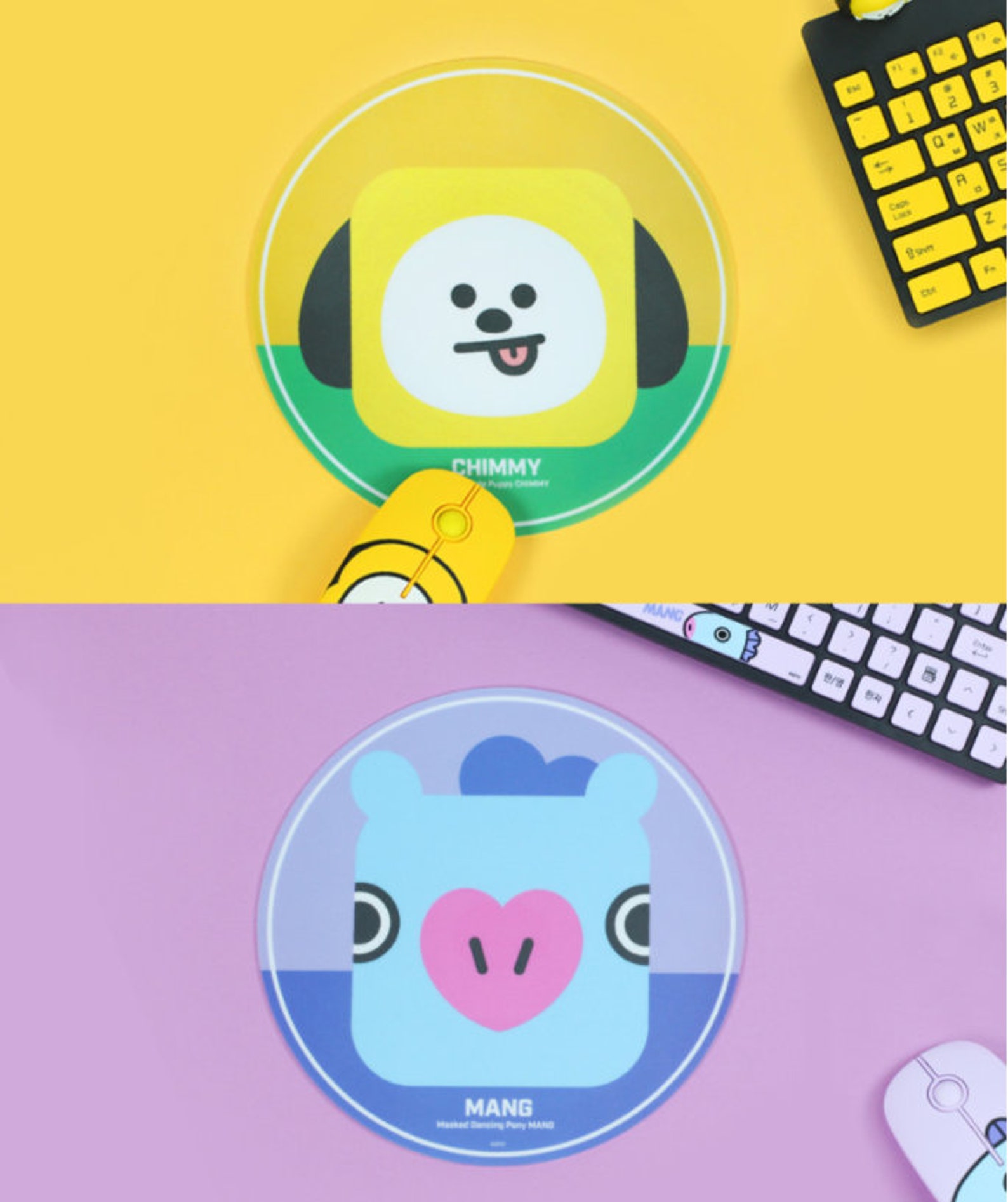 BTS BT21 Official Mouse Pad Etsy