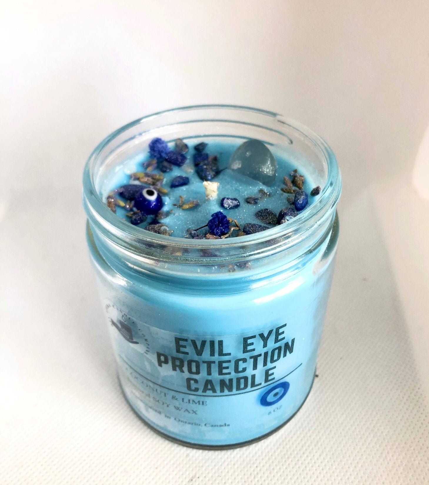 Evil Eye Candle Etsy