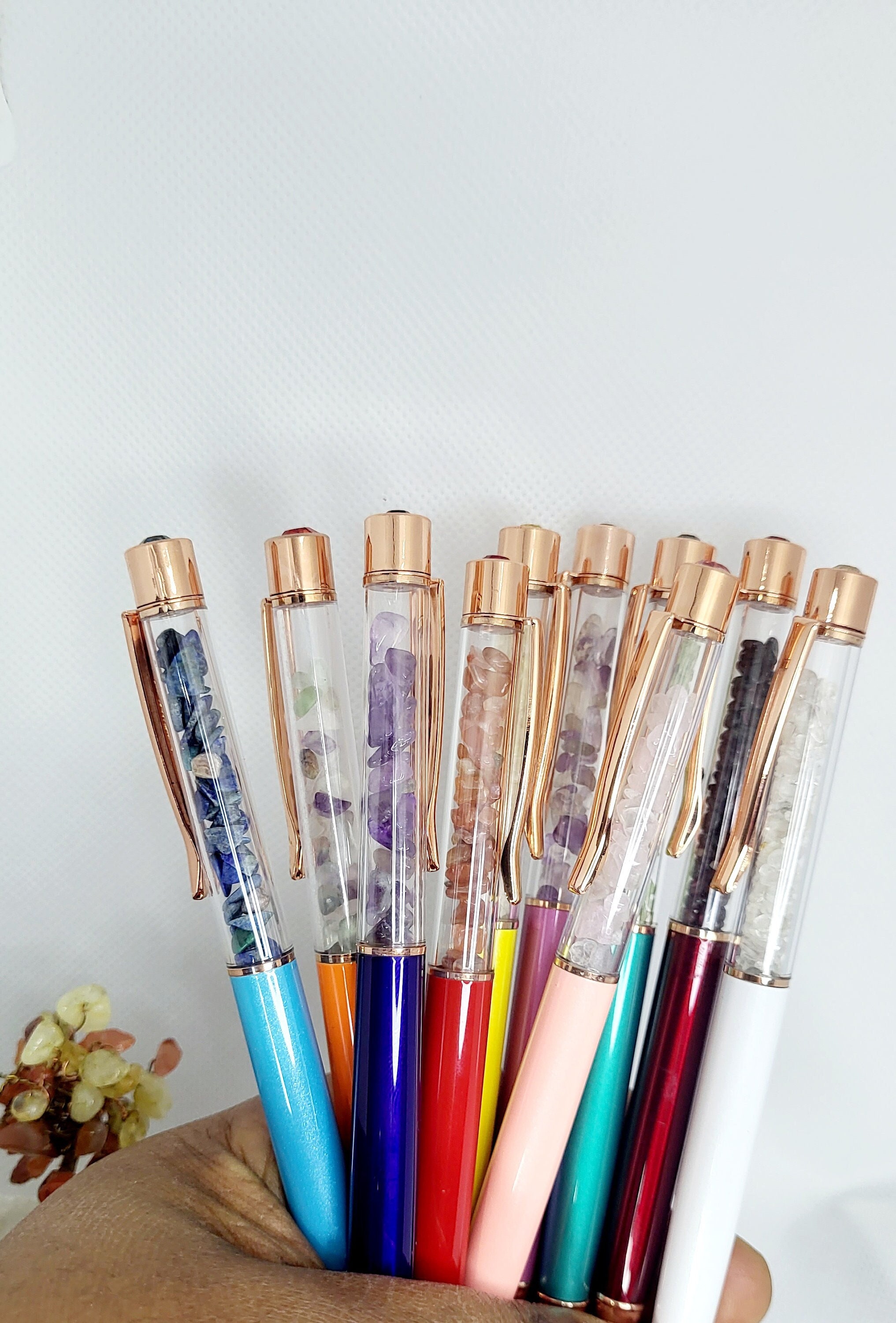 DIY Fillable and Beadable Pens/ Craft Pens/ Glitter Pens/ Snow Globe Pen/  Bling Pen/ Beadable Pens/ Ink Pen/ DIY Pen 