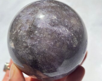Lepidolite sphere