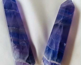 Indigo Flourite Tower ~ Purple Flourite Tower