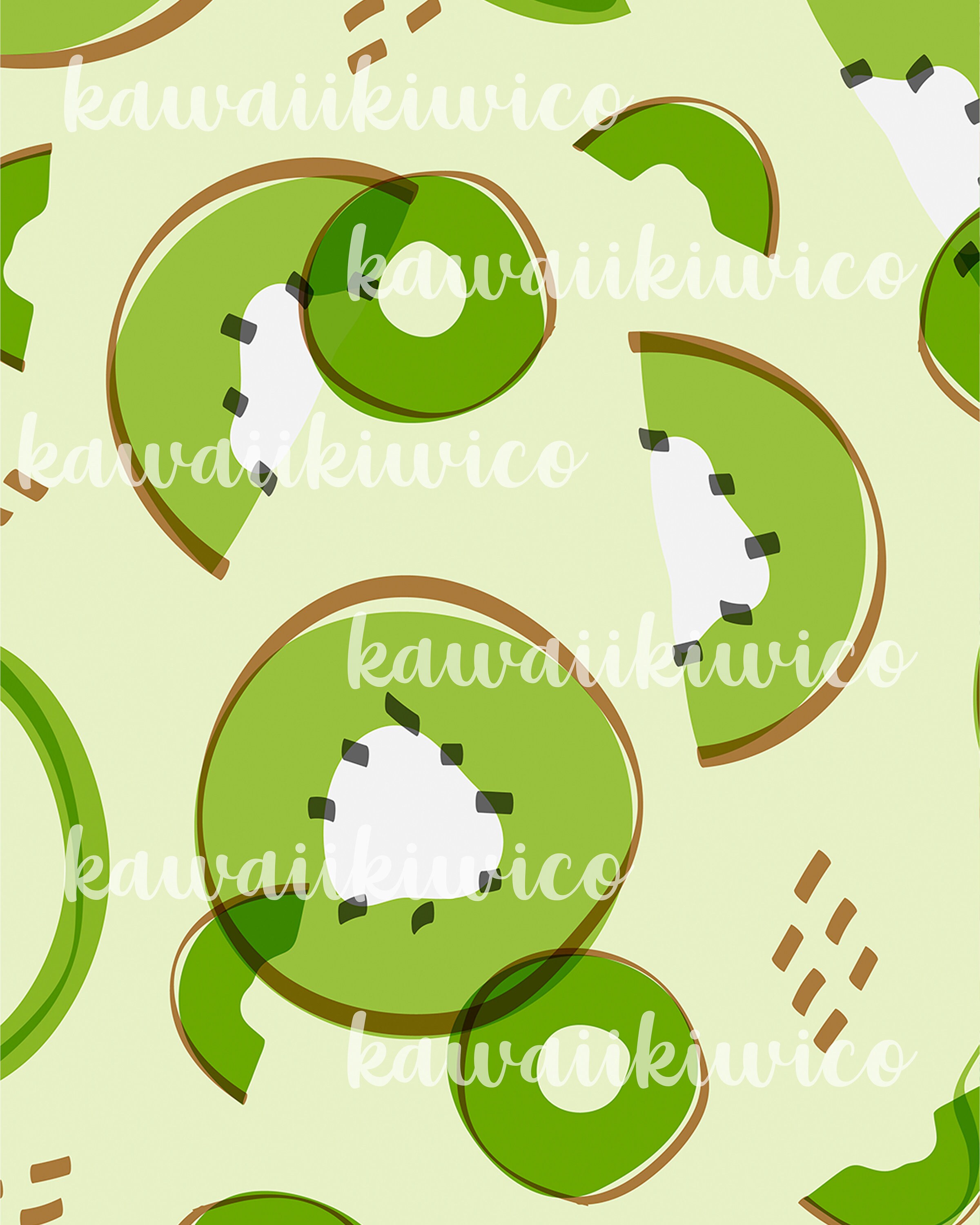 Set of 10 25 or 50 Kiwi Themed Printed Card Stock Stationery | Etsy