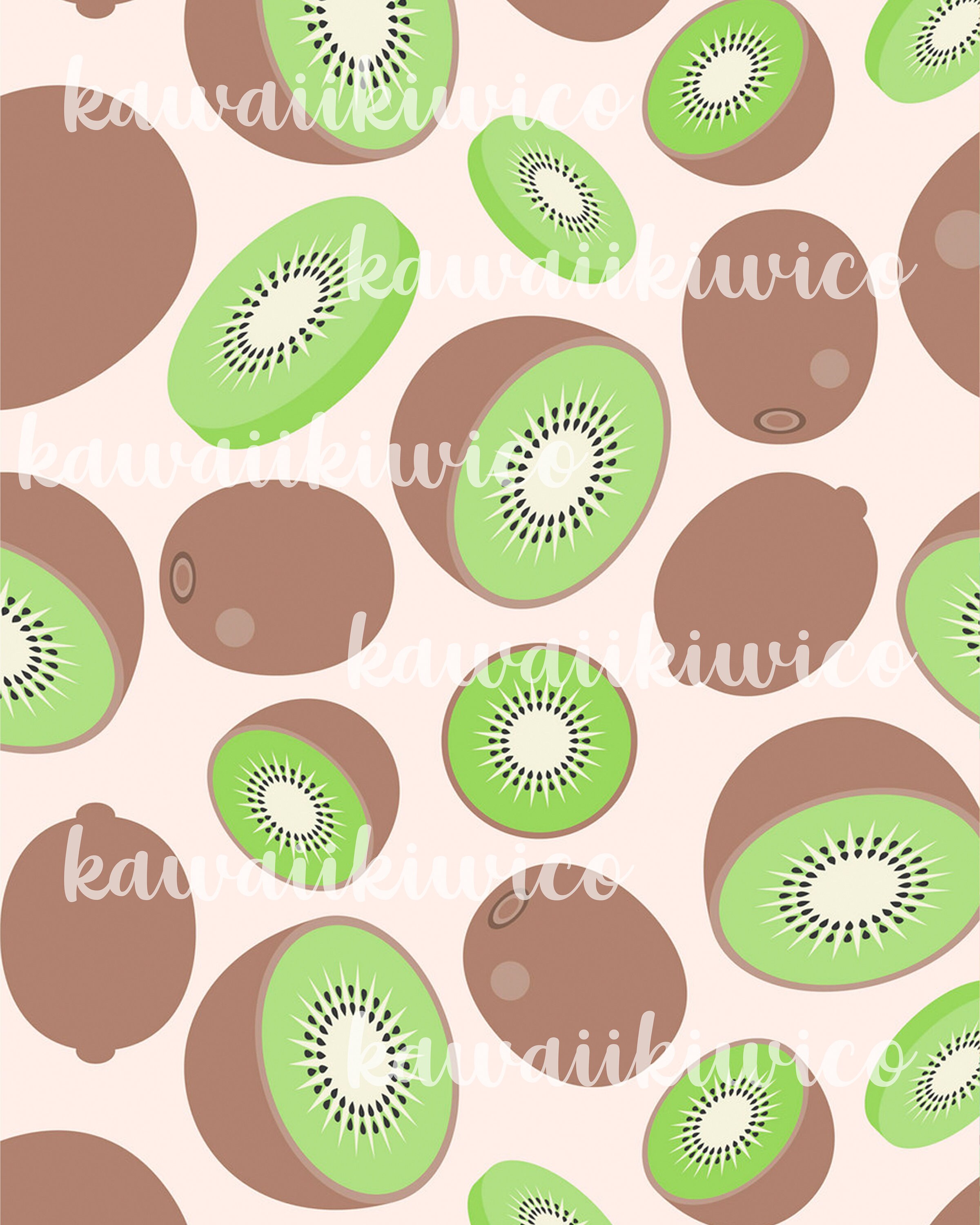 Set of 10 25 or 50 Kiwi Themed Printed Card Stock Stationery | Etsy