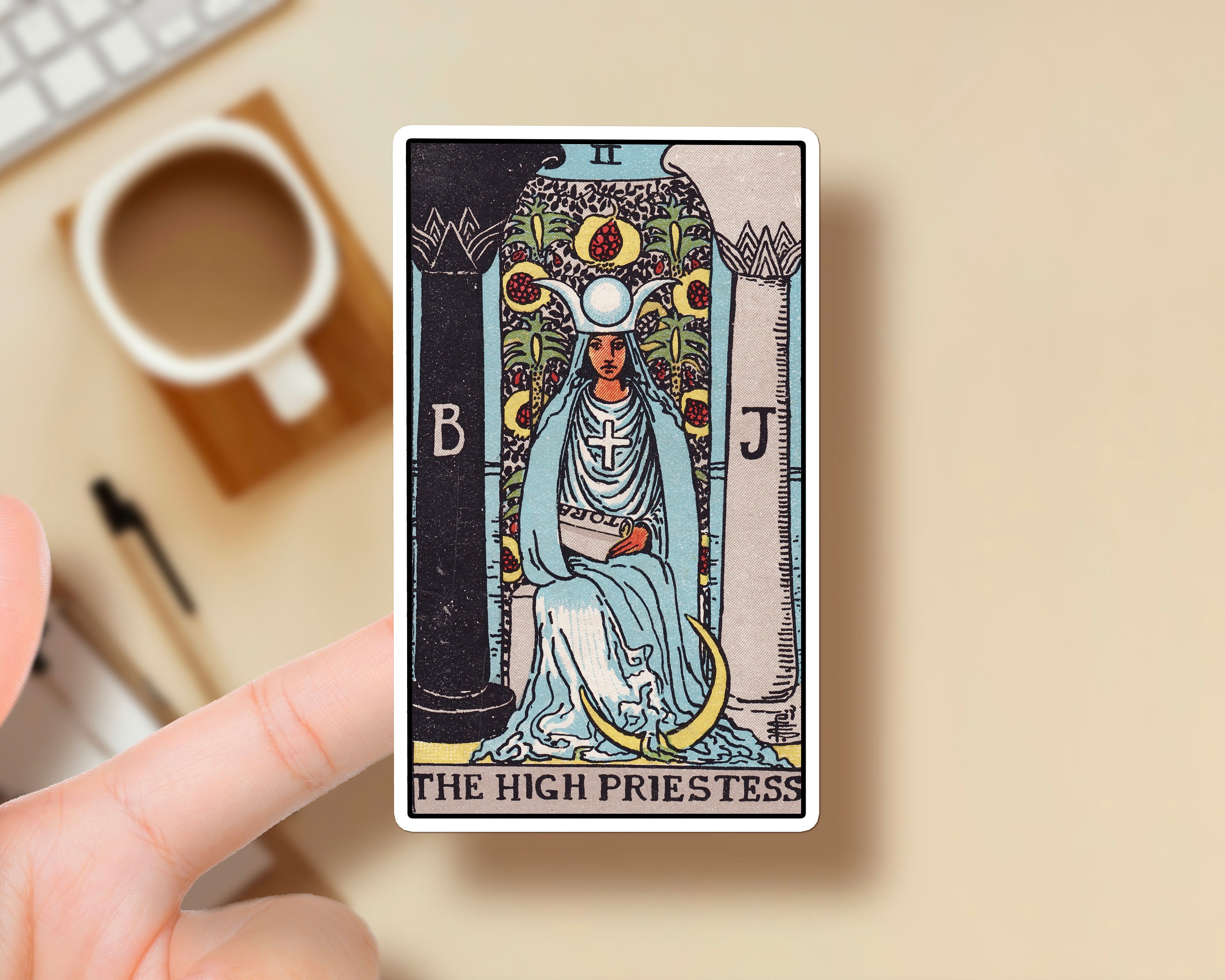 The Fool Tarot Sticker - Becca