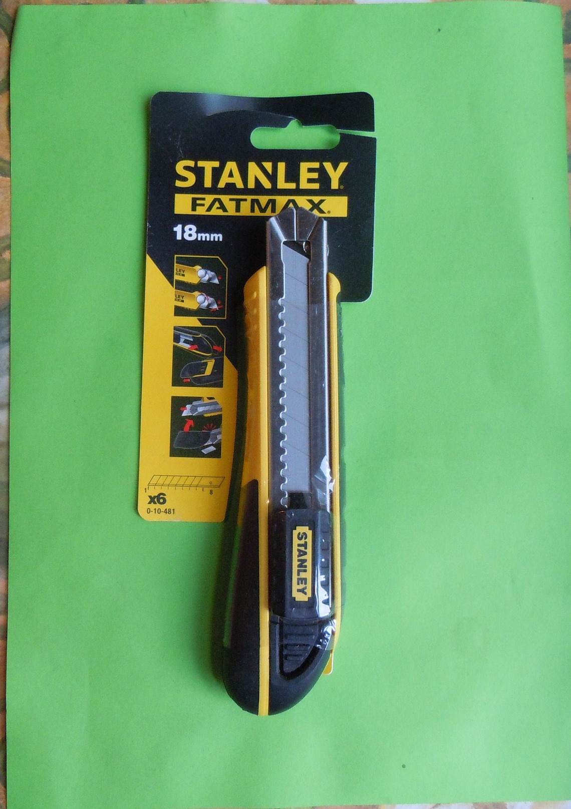 Stanley Fatmax 18mm Snapoff blades craft knife Etsy