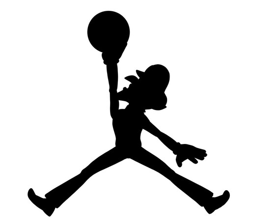 jumpman sticker