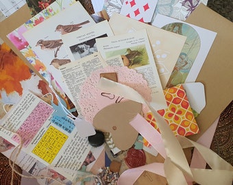 Vintage Ephemera Craft Pack: 100+ plakboekversieringen