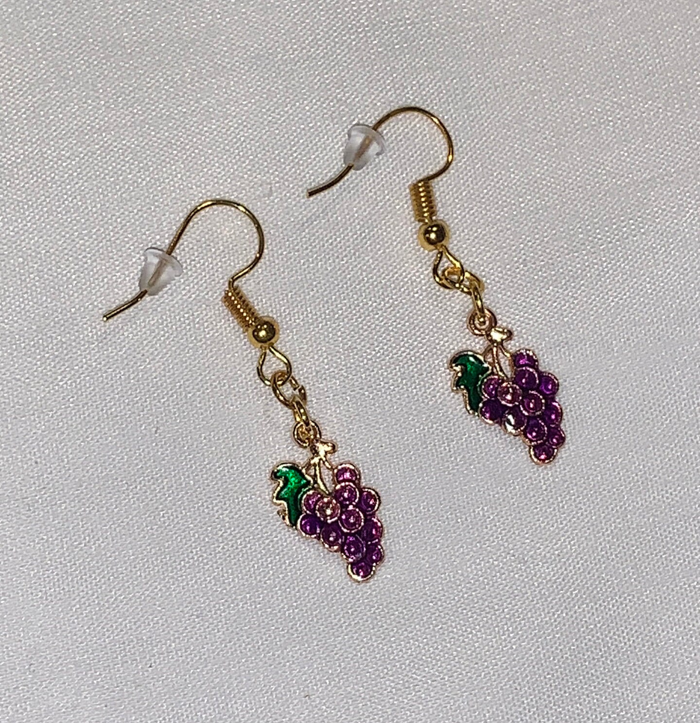 Grape Earrings Etsy