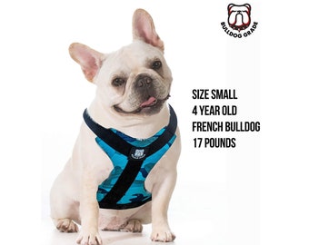 No Pull medium dogs Harnesses for Frenchies Reflective Vest Harness for Your French Bully small Custom Fit French Bulldog Harness