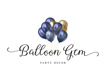 Balloon Logo Design, Events Logo Design, Premade Logo Design, Balloon Logo, Party Planner logo, Event Logo, balloons logos, Party Time Logos