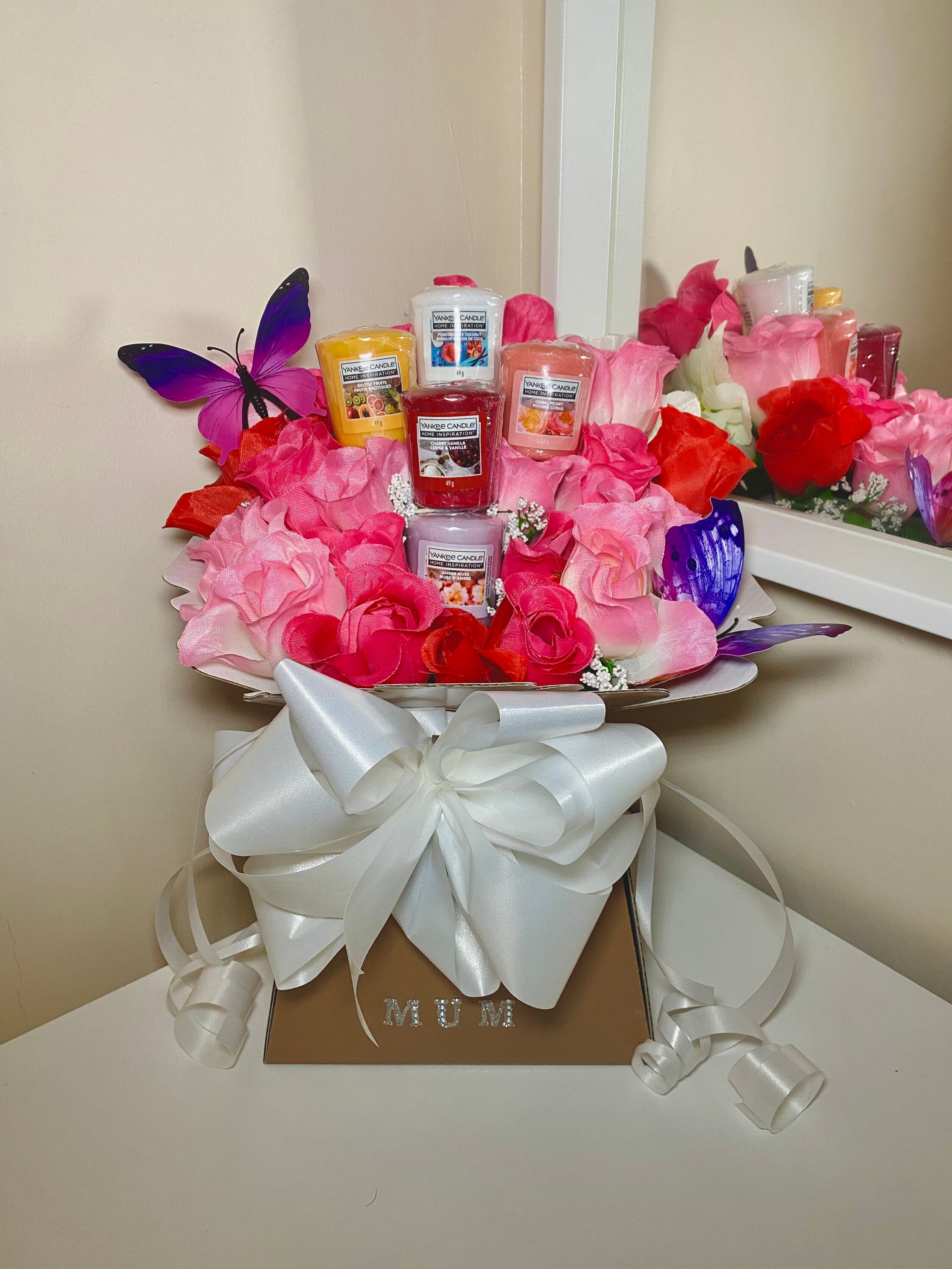 Yankee Candle Gift BouquetBirthday Get Well SoonGifts For Etsy
