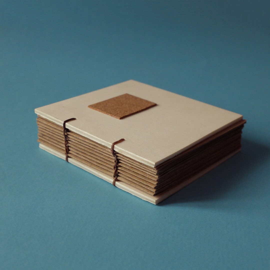 Wood Square Notebook - Etsy