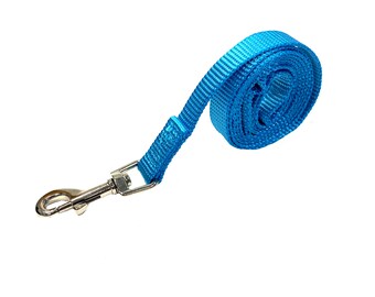 Blue Fabric Dog Lead 120cm Long