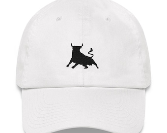 Wall Street Bull Money Investing Hat - Embroidered Dad Hat