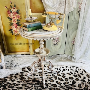 SOLD this will be for a custom order SIMILAR ITEMGorgeous Antique French Chateau/Country/Farmhouse Side Table image 1